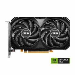 MSI Nvidia GeForce RTX 4060 8GB GDDR6 VENTUS 2X BLACK OC DLSS 3 Graphics Card