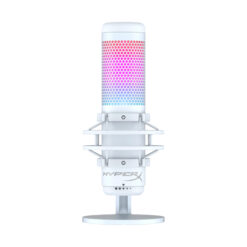 Alternative view of HyperX QuadCast S RGB USB Microphone - White