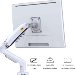 Alternative view of ذراع حامل شاشة - ابيض