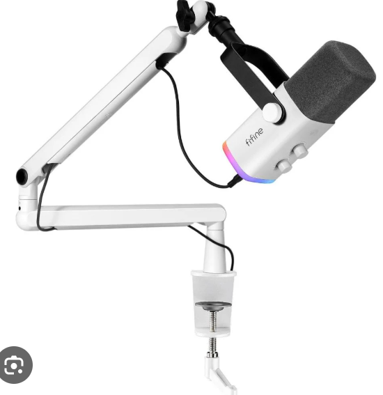 مايك مع ستاند فيفاين TAM8 - ابيض