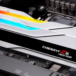 Alternative view of G.Skill Trident Z5 RGB 6000MHz 32GB (2x16GB) CL30 DDR5 Ram – White