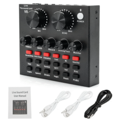 مكسر الصوت للبث والتسجيل الاحترافي (V8)