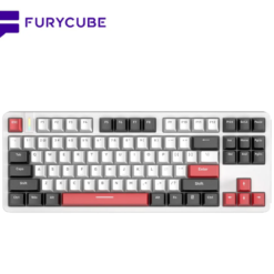 كيبورد G87 Furycube - سويتش سلفر