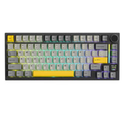 كيبورد ATTACK SHARK X820 Ultra لاسلكي 75% مع إضاءة RGB